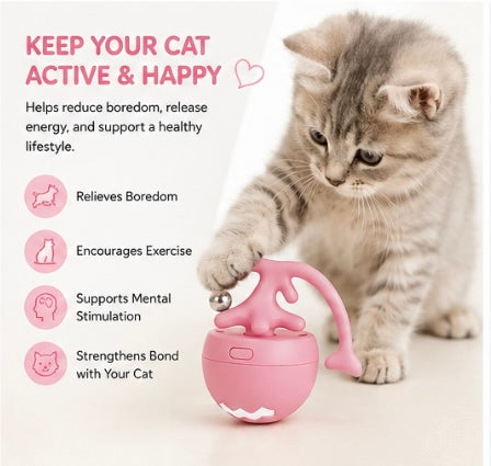 Smart Motion Cat Toy Ball