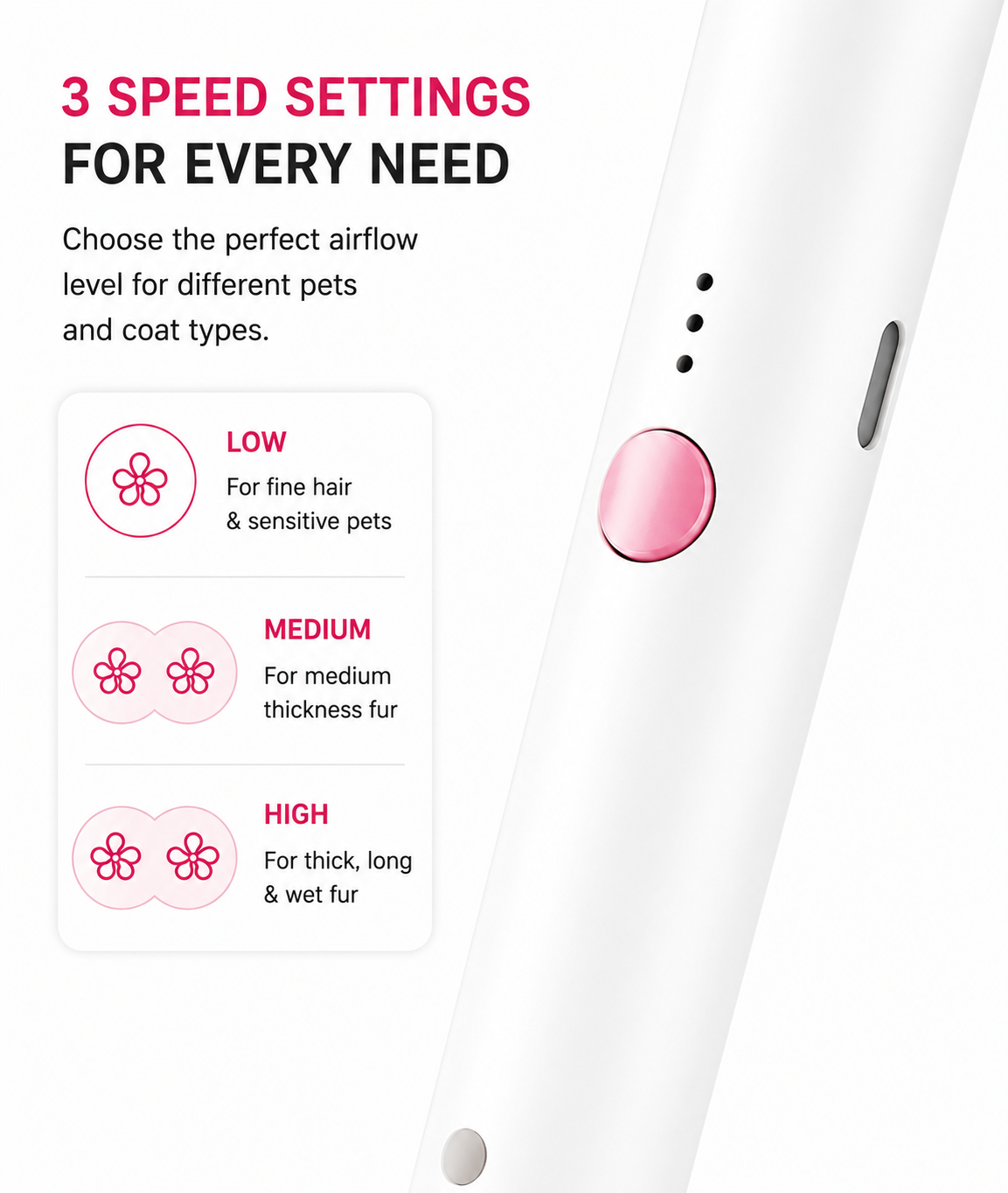 2-in-1 Pet Hair Remover Brush With Mist