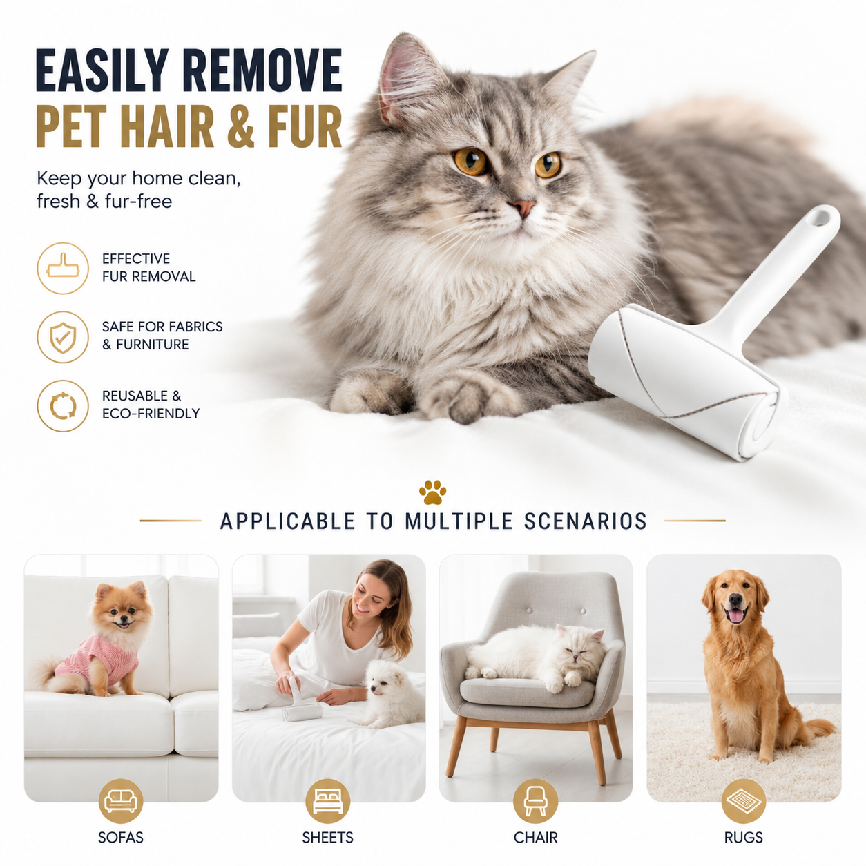Reusable Pet Hair Remover